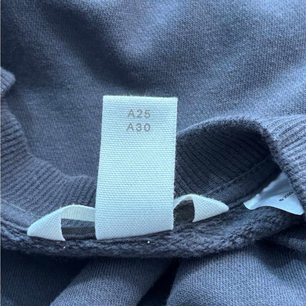 H&M Nirvana In Utero Angel Graphic Crewneck Sweatshirt Gray XS - Picture 9 of 10